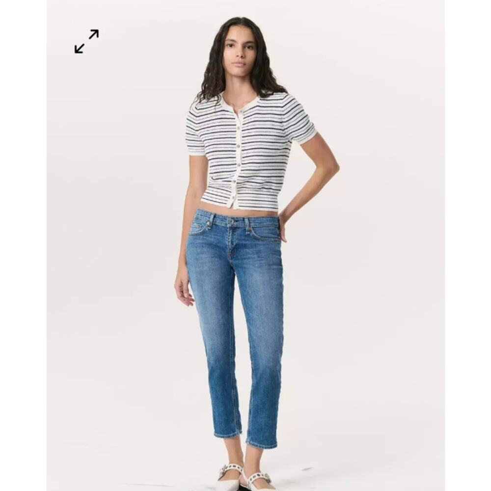 rag & bone Blue Boyfriend Jeans